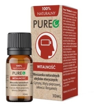 PUREO Witalność mieszanka naturalnych olejków eterycznych 10ml