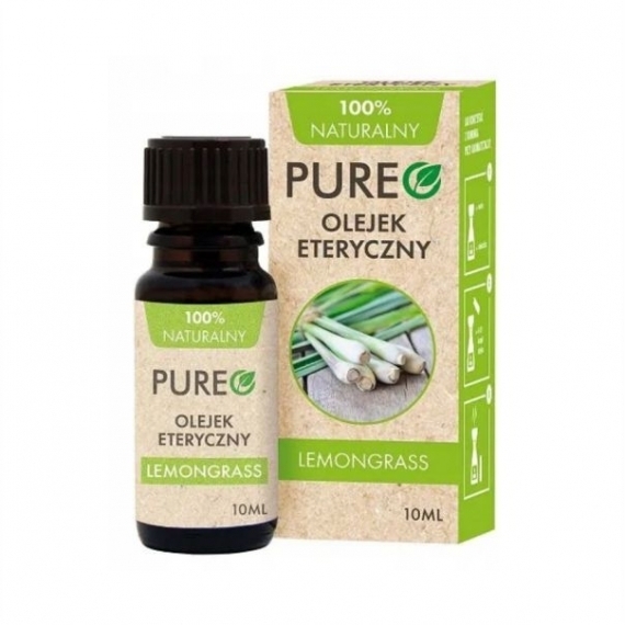 PUREO naturalny olejek eteryczny lemongrass 10ml