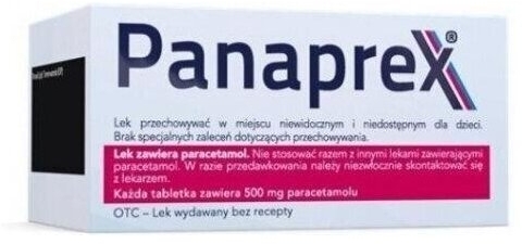 Panaprex 0,5 g 50 tabletek powlekanych