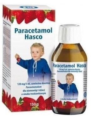 Paracetamol Hasco zawiesina doustna 0,12 g/5ml 150 g