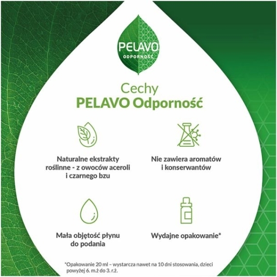 Pelavo Odporność krople 20 ml