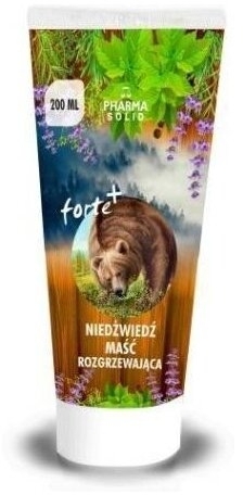 Pharma Solid Niedźwiedź maść rozgrzewjąca forte 200ml