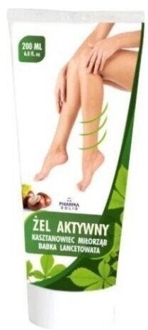 Pharma Solid żel aktywny kasztanowiec, miłorząb, babka lancetowta 200ml
