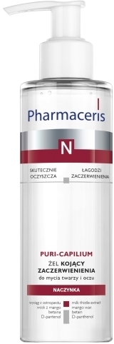 Pharmaceris N Puri-Capilium żel kojący zaczerwienienia do mycia twarzy i oczu 190 ml