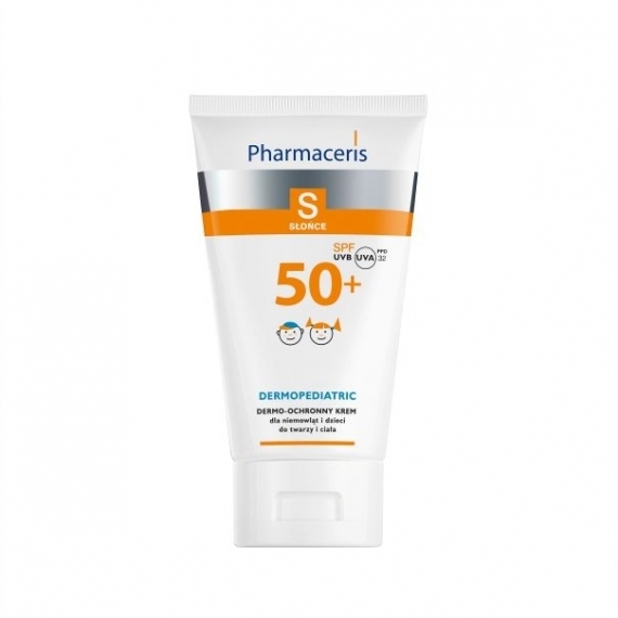 Pharmaceris S DERMOPEDIATRIC Dermo-ochronny krem do twarzy i ciała dla niemowląt i dzieci SPF 50+ 125 ml