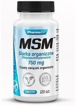 Pharmovit MSM Siarka organiczna 750 mg 120 kapsułek