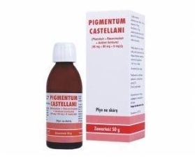 Pigmentum Castellani płyn do stosowania na skórze 50g