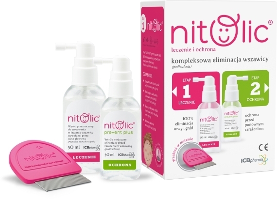 Pipi Nitolic Leczenie i Ochrona przeciw wszawicy 50 ml + 30 ml