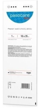 Plaster PASOCARE MED jałowy 10 cm x 35 cm 1 sztuka