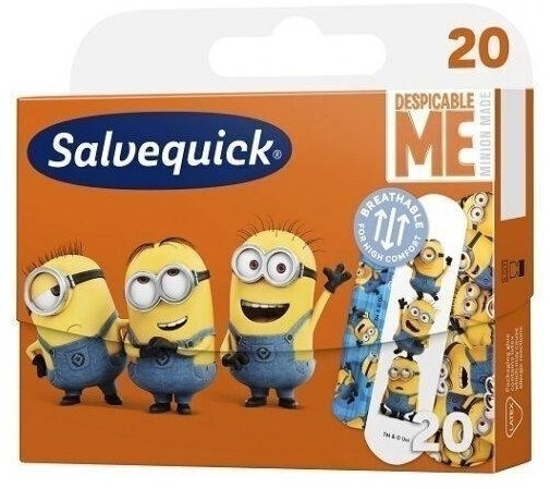 Plastry SALVEQUICK Minionki 20 sztuk