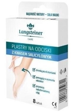 Plastry na odciski z kwasem salicylowym 8 sztuk