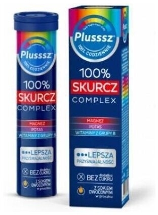 Plusssz 100% Skurcz Complex 20 tabletek musujących