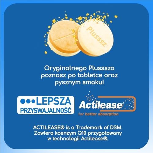 Plusssz Elektrolity+100% Multiwitamina 24 tabletki musujące