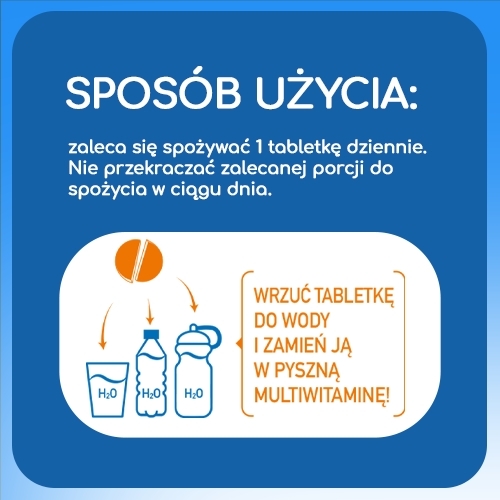 Plusssz Junior Calcium Complex 20 tabletek musujących