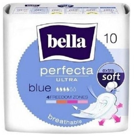 Podpaski BELLA PERFECTA ULTRA BLUE AIR 10 sztuk