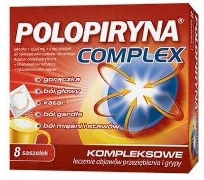 Polopiryna Complex 8 saszetek
