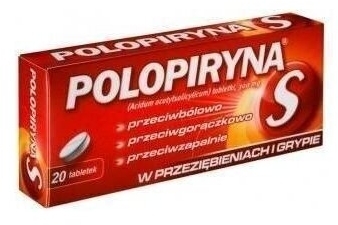Polopiryna S 0,3 g 20 tabletek