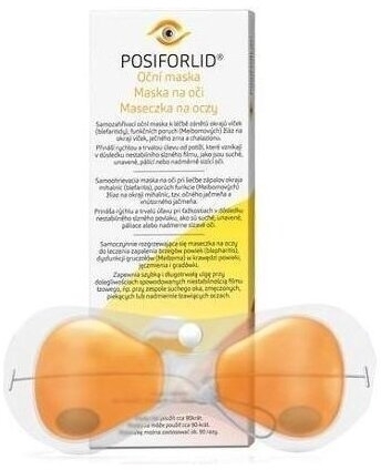 Posiforlid Maseczka na oczy 1 sztuka