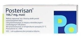 Posterisan 166,7 mg maść doodbytnicza 25 g
