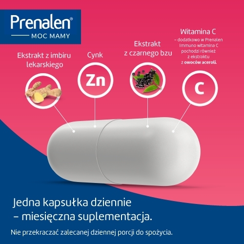 Prenalen Immuno Formuła 30 kapsułek twardych