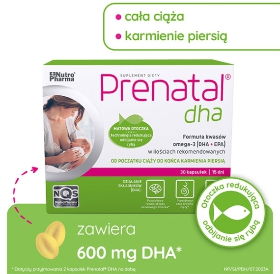 Prenatal DHA 30 kapsułek