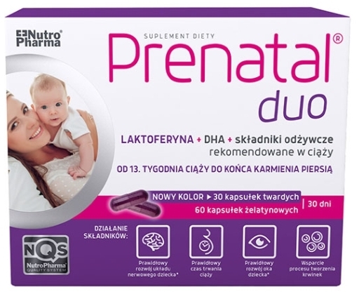 Prenatal DUO 30 kapsułek + 60 kapsułek