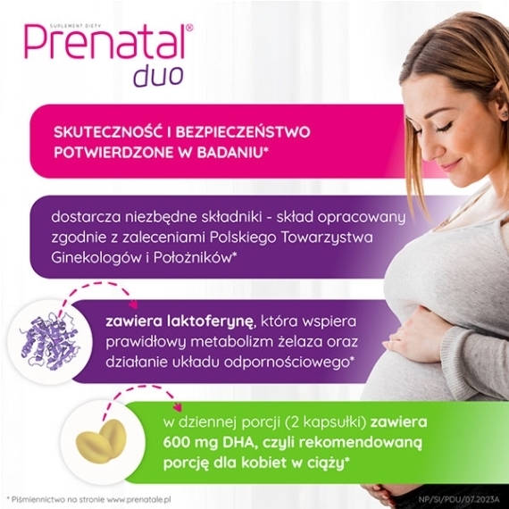 Prenatal DUO 30 kapsułek + 60 kapsułek
