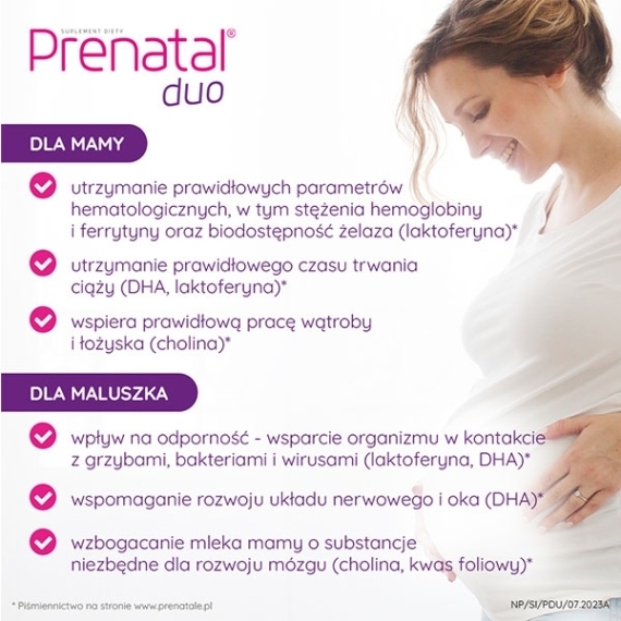 Prenatal DUO 30 kapsułek + 60 kapsułek