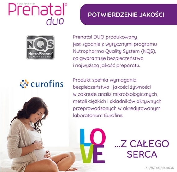 Prenatal DUO 30 kapsułek + 60 kapsułek