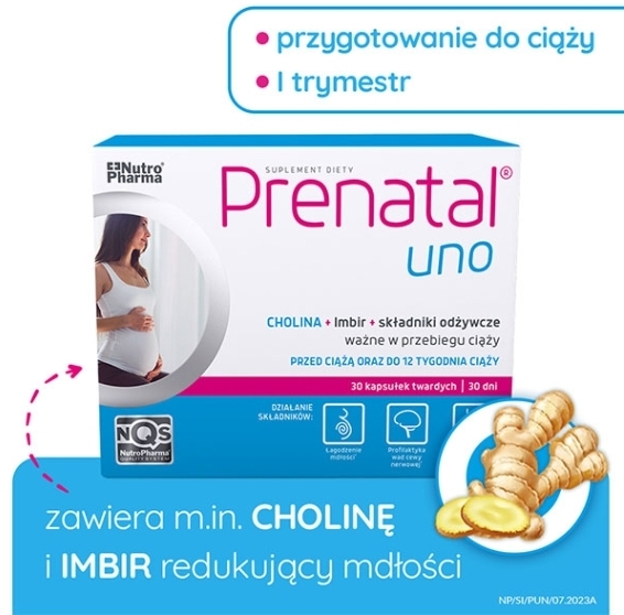 Prenatal Uno 30 kapsułek