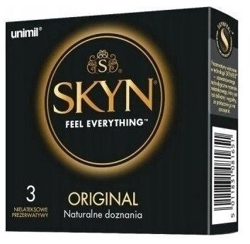Prezerwatywy UNIMIL SKYN Original 3 sztuki