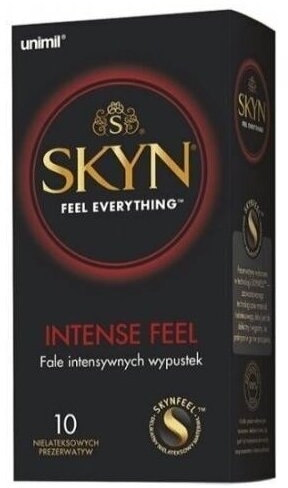 Prezerwatywy Unimil Skyn Intense Feel 10 sztuk