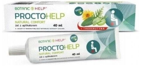 ProctoHELP NATURAL COMFORT Żel z aplikatorem 40 ml