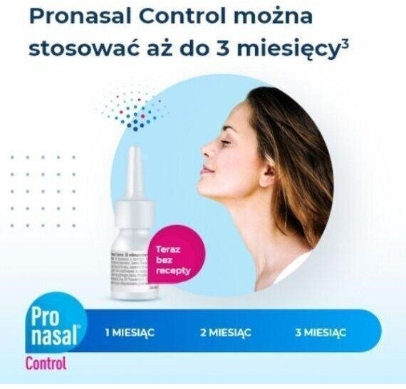Pronasal Control aerozol do nosa 50 mg 60 dawek
