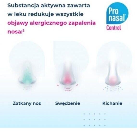 Pronasal Control aerozol do nosa 50 mg 60 dawek