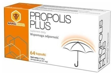 Propolis Plus 64 kapsułki