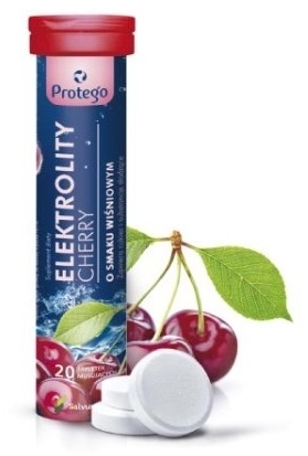 Protego Elektrolity Cherry 20 tabletek musujących