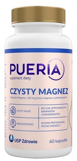 Pueria Czysty Magnez 60 kapsułek