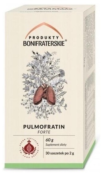 Pulmofratin Forte zioła do zaparzania 30 saszetek