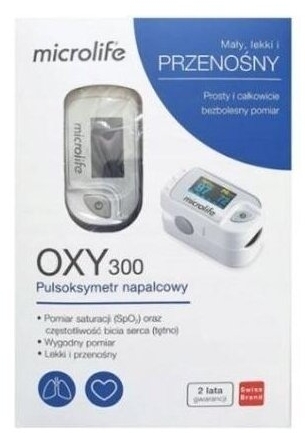 Pulsoksymetr Microlife OXY 300 na palec