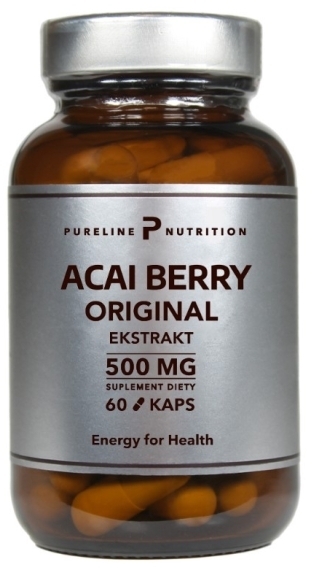 Pure Nutrition Acai Berry 500 mg 60 kapsułek