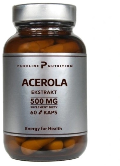 Pure Nutrition Acerola ekstrakt 500 mg 60 kapsułek