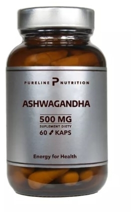 Pure Nutrition Ashwagandha 500 mg 60 kapsułek