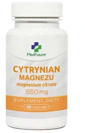 Pure Nutrition Cytrynian magnezu 60 kapsułek