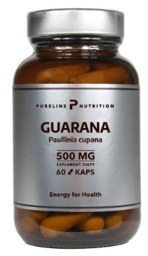 Pure Nutrition Guarana 500 mg 60 kapsułek