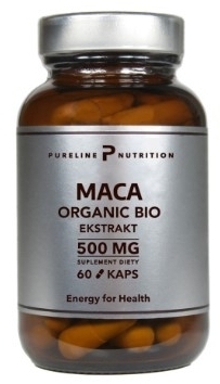 Pure Nutrition Maca 500 mg 60 kapsułek