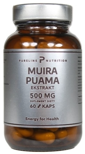 Pure Nutrition Muira Puama 500 mg 60 kapsułek