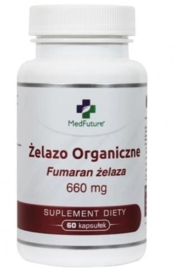 Pure Nutrition Żelazo organiczne 60 kapsułek