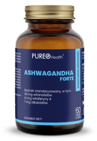Pureo Health Ashwagandha Forte 60 kapsułek