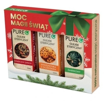 Pureo Moc Magii Świąt Zestaw Olejki eteryc
